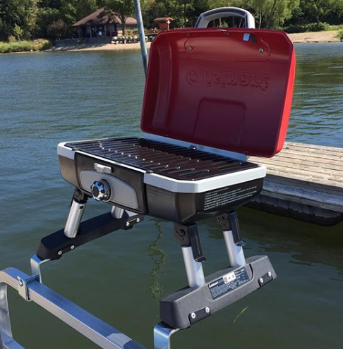 pontoon boat grills