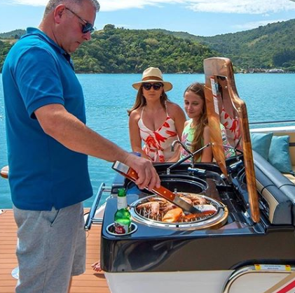 best pontoon boat grills